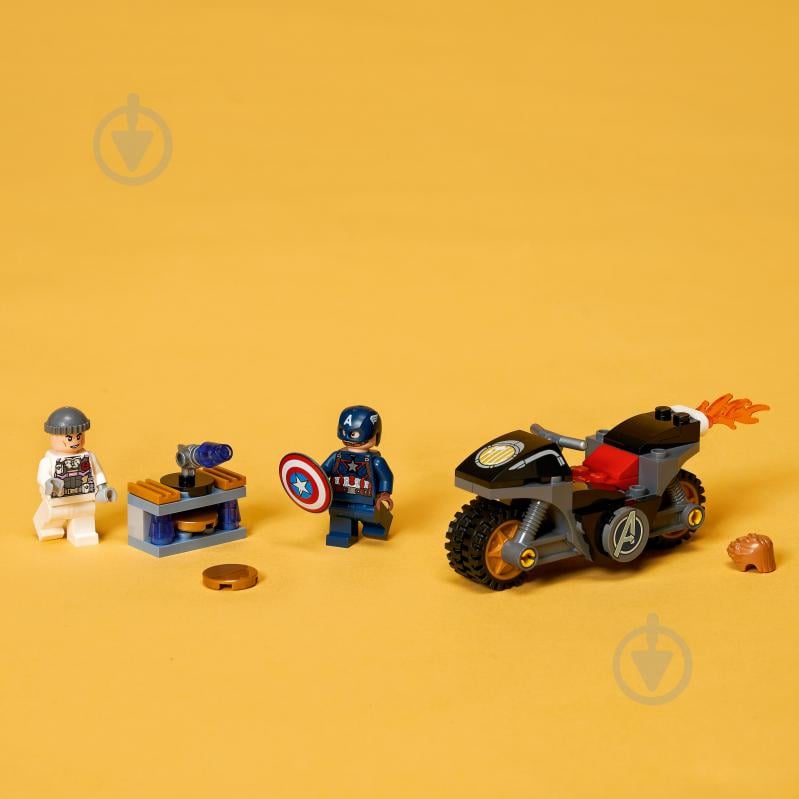 Конструктор LEGO Super Heroes Marvel Сутичка Капітана Америки й «Гідри» 76189 - фото 8