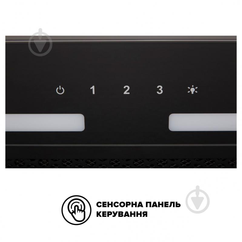 ВИТРИНА! Вытяжка Interline SWAY BL A/60 GL/S - фото 5