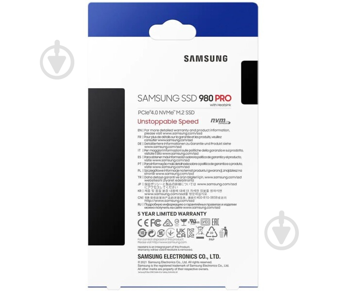 SSD-накопитель Samsung 1000GB M.2 PCI Express 3.0 x4 3D V-NAND (MZ-V8P1T0CW) - фото 6