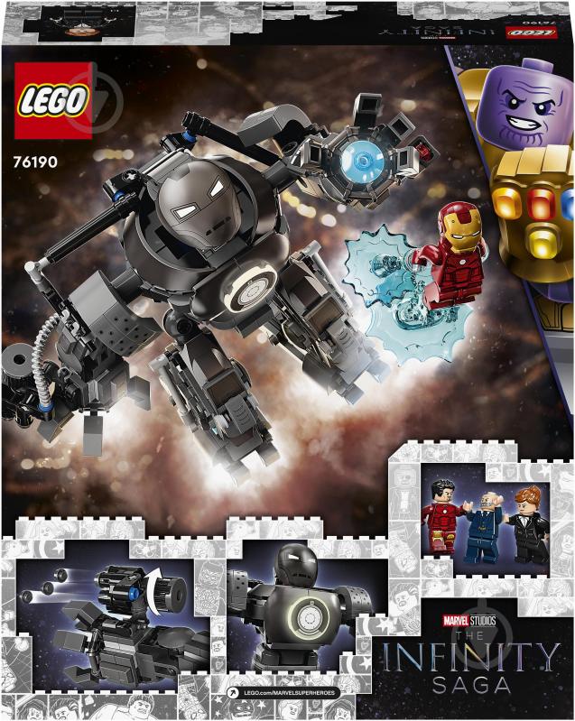 Конструктор LEGO Super Heroes Marvel Железный человек: схватка с Железным Торговцем 76190 - фото 3