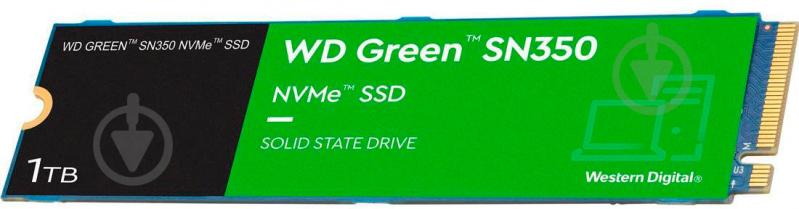 SSD-накопитель Western Digital Green SN350 1024GB M.2 PCI Express 3.0 x4 3D QLC NAND (WDS100T3G0C) - фото 3