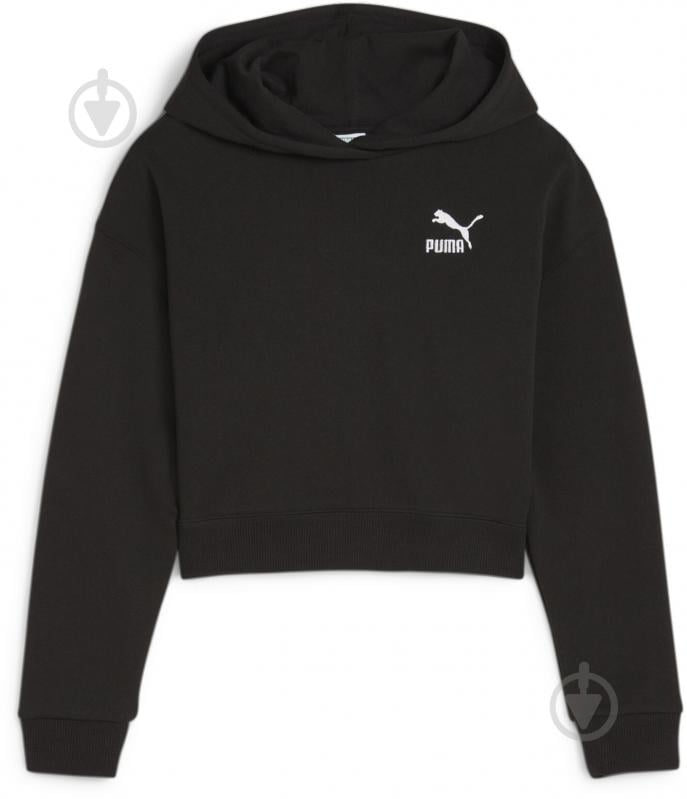 Джемпер Puma BETTER CLASSICS HOODIE TR G 62445401 р.140 чорний - фото 1