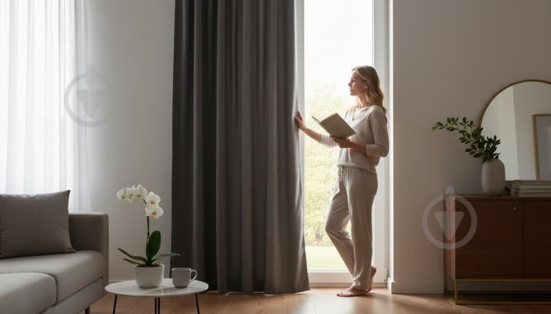 Штора 200x280 см графитовый Deco - фото 5