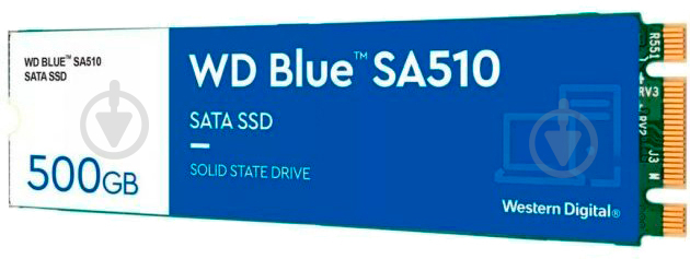 SSD-накопичувач Western Digital 500GB M.2 SATA III (WDS500G3B0B) - фото 2