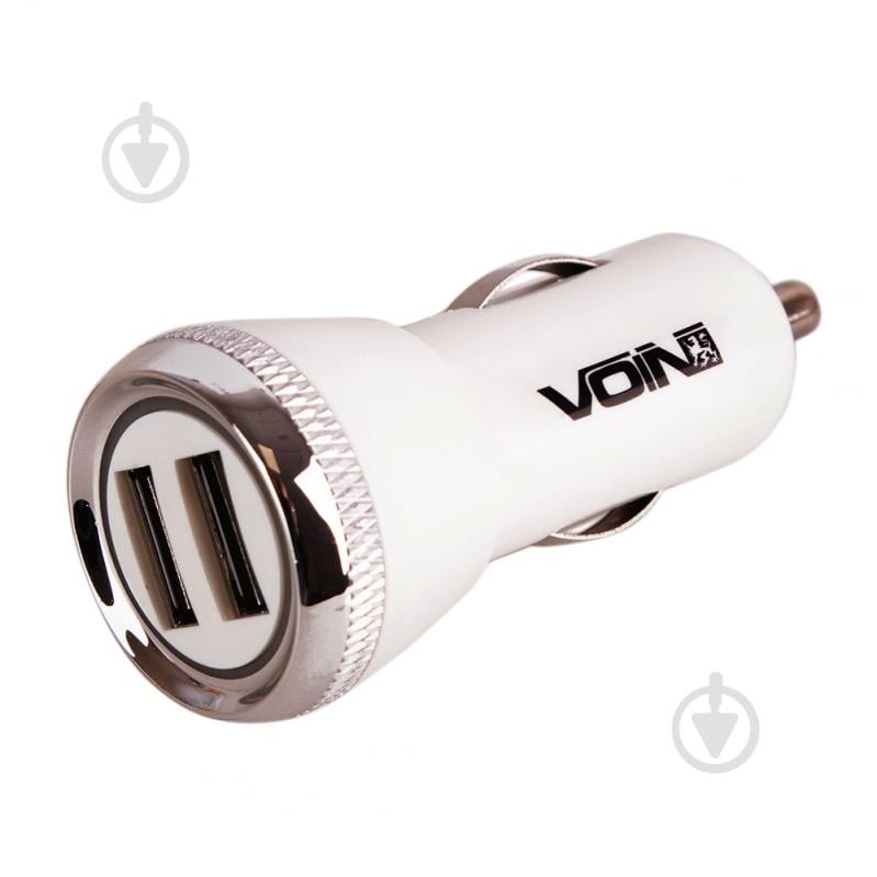 Разветвитель прикуривателя Voin 2USB (12 / 24V - 5V 2,4A) C-2402W - фото 2