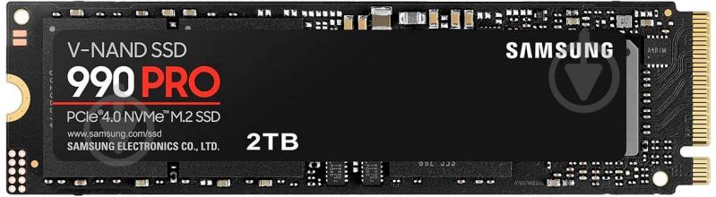 SSD-накопичувач Samsung 990 PRO 2000GB M.2 PCI Express 4.0 x4 V-NAND (MZ-V9P2T0BW) - фото 1