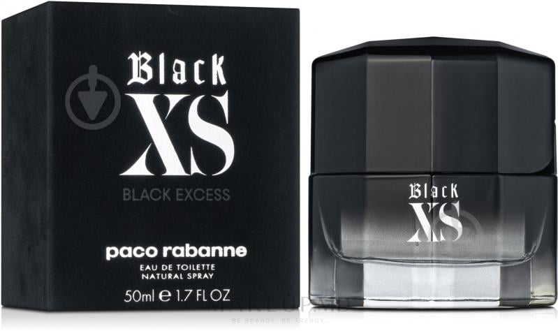 Туалетная вода PACO RABANNE Black XS 50 мл - фото 1 Туалетная вода PACO RABANNE Black XS 50 мл - фото 1