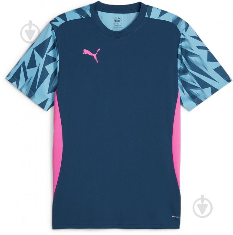 Футболка Puma INDIVIDUALFINAL JERSEY 65901856 р.XL синий - фото 1