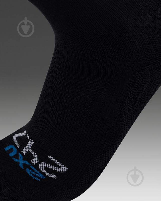 Шкарпетки 2XU 24/7 COMPRESSION SOCKS UA5690e_BLK/BLK р.M1 чорний - фото 3