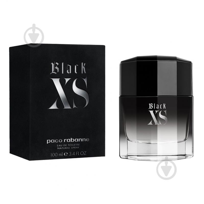 Туалетная вода PACO RABANNE Black Xs 100 мл - фото 1