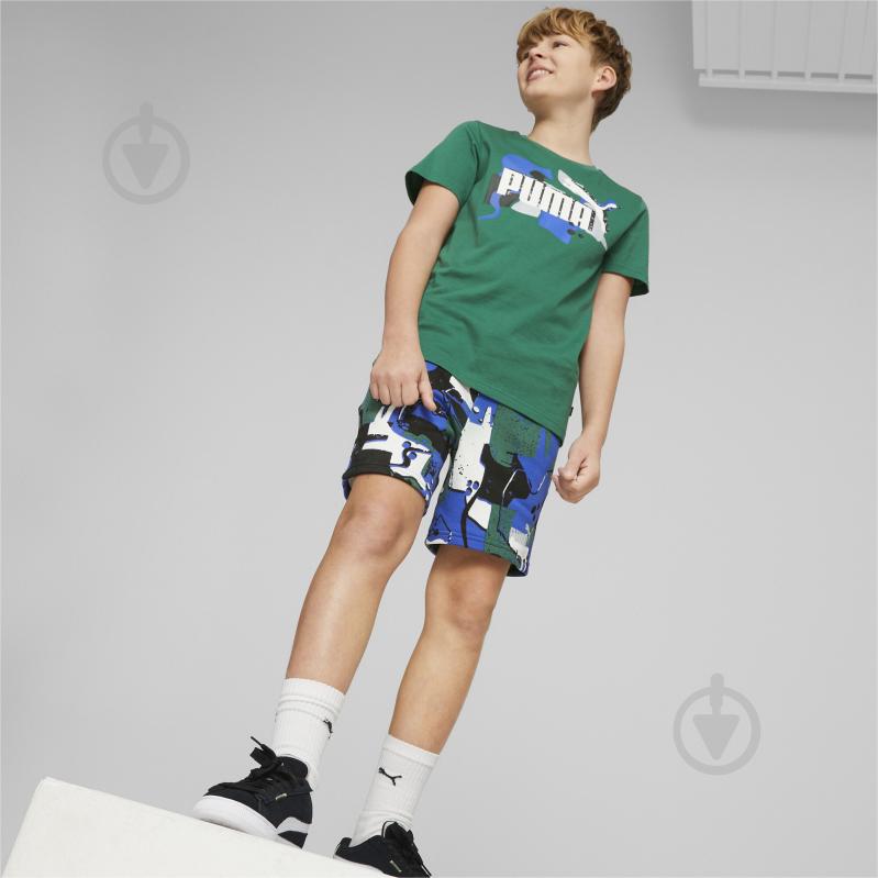 Шорти Puma ESS+ STREET ART AOP SHORTS B 67407802 р. 176 різнокольоровий - фото 4