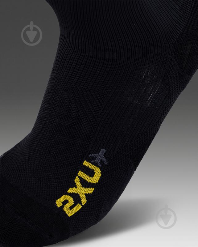 Шкарпетки 2XU Flight Compression Socks UA5688e_BLK/BLK р.S чорний - фото 3