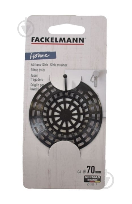 Фільтр для раковини Eco-line 6,5 см 674102 в асортименті - фото 1