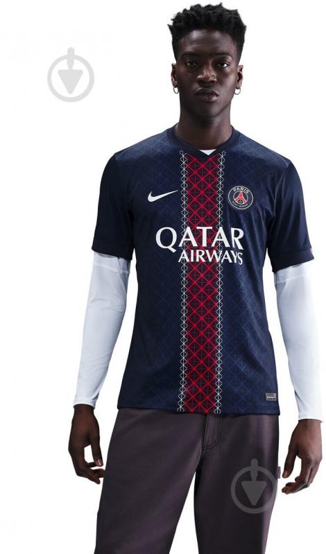 ᐉ Футболка Nike PSG M NK DF JSY SS STAD HM HJ4593-411 р.2XL синій