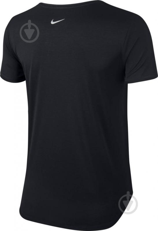 Футболка Nike W NK TOP SS SWSH RUN CJ1970-010 р.L черный - фото 2