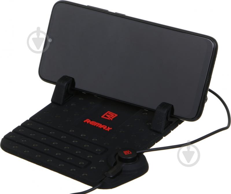 Держатель для телефона Remax черный - фото 1