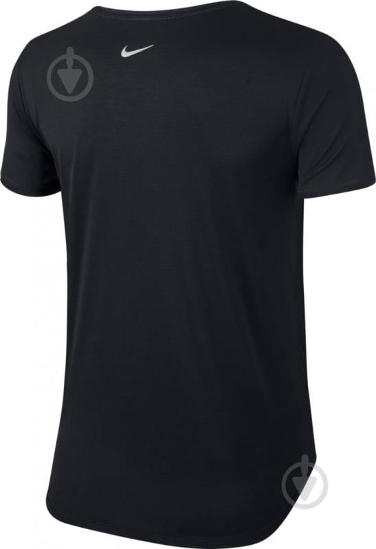 Футболка Nike W NK TOP SS SWSH RUN CJ1970-010 р.M черный - фото 2 Футболка Nike W NK TOP SS SWSH RUN CJ1970-010 р.M черный - фото 2