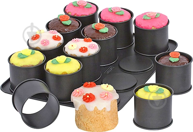 Набор форм для кексов Zenker 12 шт. 7402 - фото 1