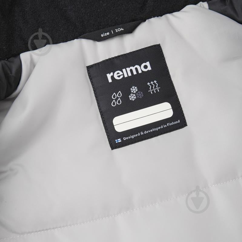Куртка горнолыжная для девочек Reima Reimatec Repojoki р.98 белый 521654B-0101 - фото 6