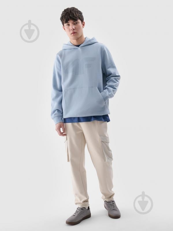 Джемпер 4F SWEATSHIRT M1621 4FWSS25TSWSM1621-34S р.XL блакитний - фото 4 Джемпер 4F SWEATSHIRT M1621 4FWSS25TSWSM1621-34S р.XL блакитний - фото 4