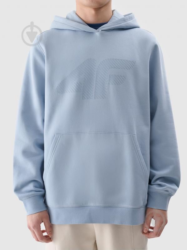 Джемпер 4F SWEATSHIRT M1621 4FWSS25TSWSM1621-34S р.XL блакитний - фото 5 Джемпер 4F SWEATSHIRT M1621 4FWSS25TSWSM1621-34S р.XL блакитний - фото 5