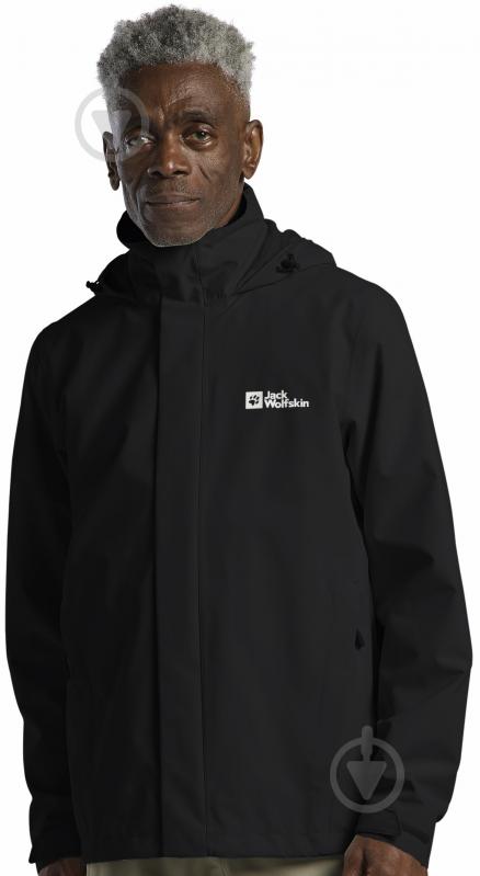 Вітрівка чоловіча демісезонна Jack Wolfskin A63903_6000 р.46 чорна - фото 7 Вітрівка чоловіча демісезонна Jack Wolfskin A63903_6000 р.46 чорна - фото 7