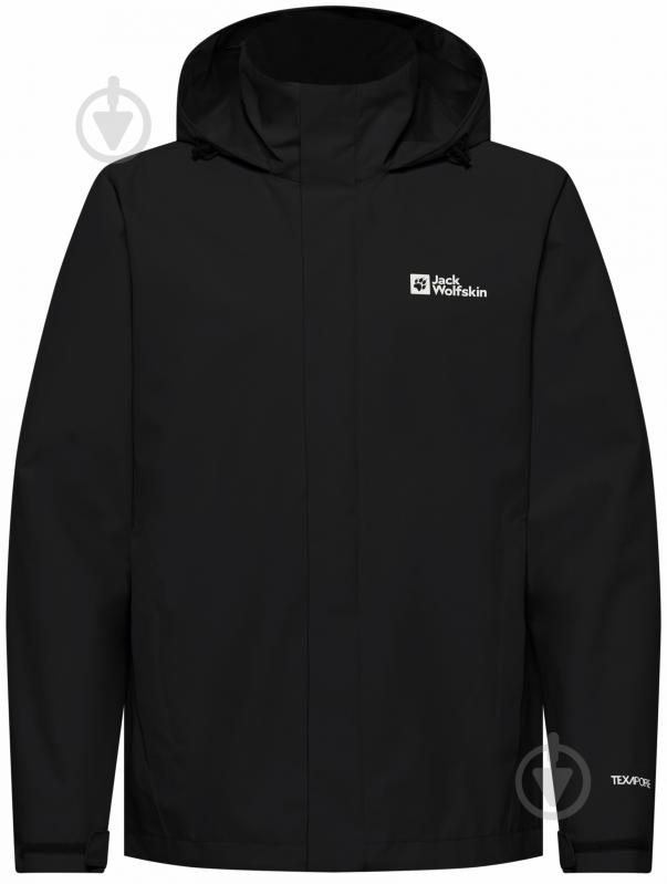 Вітрівка чоловіча демісезонна Jack Wolfskin A63903_6000 р.46 чорна - фото 6 Вітрівка чоловіча демісезонна Jack Wolfskin A63903_6000 р.46 чорна - фото 6