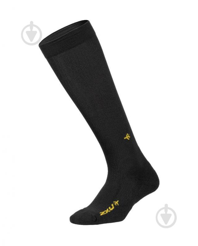 Носки 2XU Flight Compression Socks UA5688e_BLK/BLK р.M2 черный - фото 1