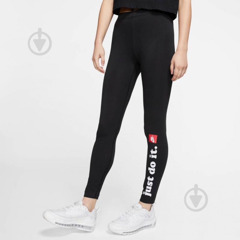 Лосины Nike W NSW LGGNG CLUB CJ1994-010 р.L черный - фото 4