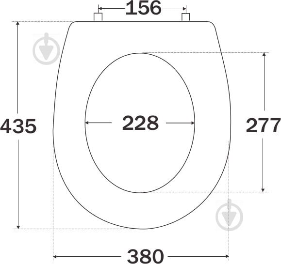 Сиденье для унитаза Koller Pool Oval S C5 - фото 3