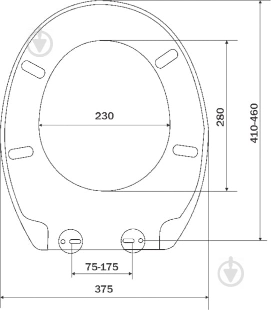 Сиденье для унитаза Koller Pool Classic C9 - фото 2