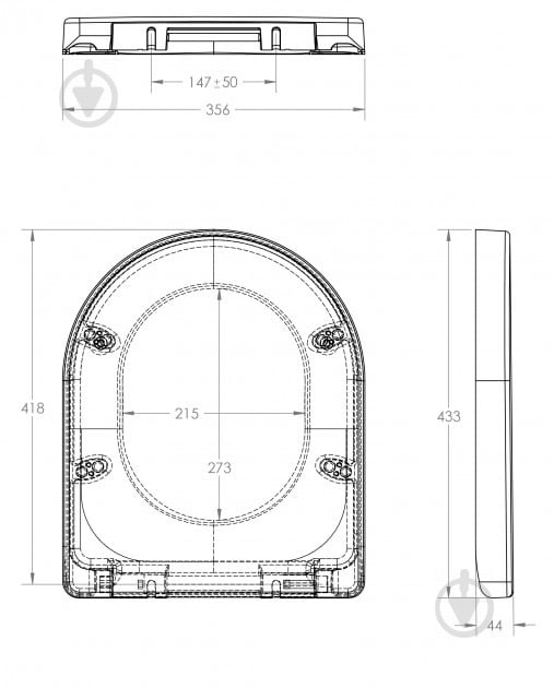 Сиденье для унитаза Koller Pool Style C9 - фото 3