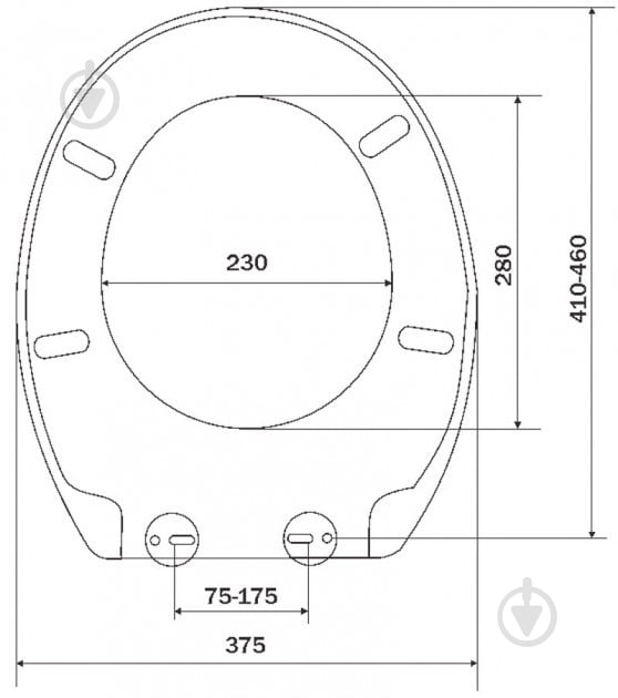 Сиденье для унитаза Koller Pool Classic Т C9 - фото 3