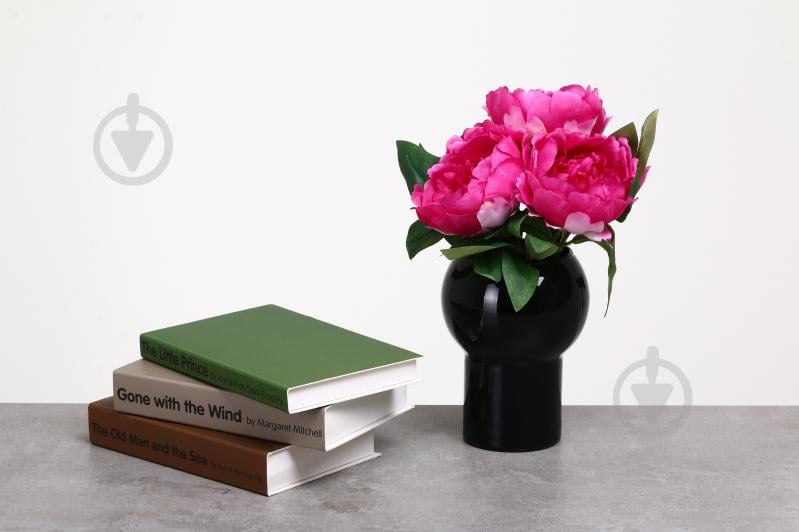 Ваза для цветов Bubble 9158 черная - фото 4 Ваза для цветов Bubble 9158 черная - фото 4