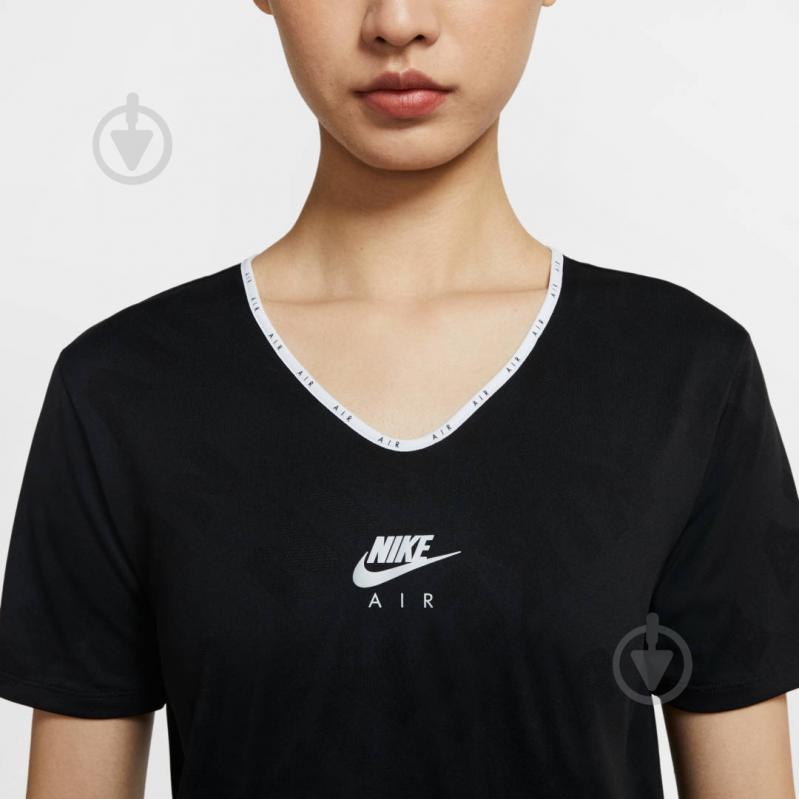 Футболка Nike W NK AIR TOP SS CJ2064-010 р.L черный - фото 6