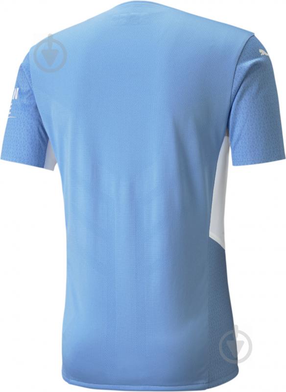 Футболка Puma MCFC HOME Shirt AUTHENTIC 75920101 р.M голубой - фото 2