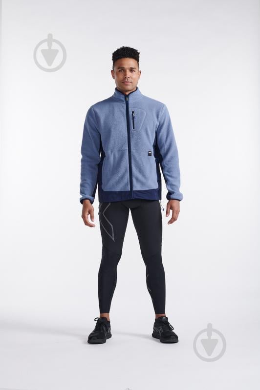 Джемпер 2XU POLARTEC FULL ZIP JACKET UR7287a_BST/MDN р.M синий - фото 6