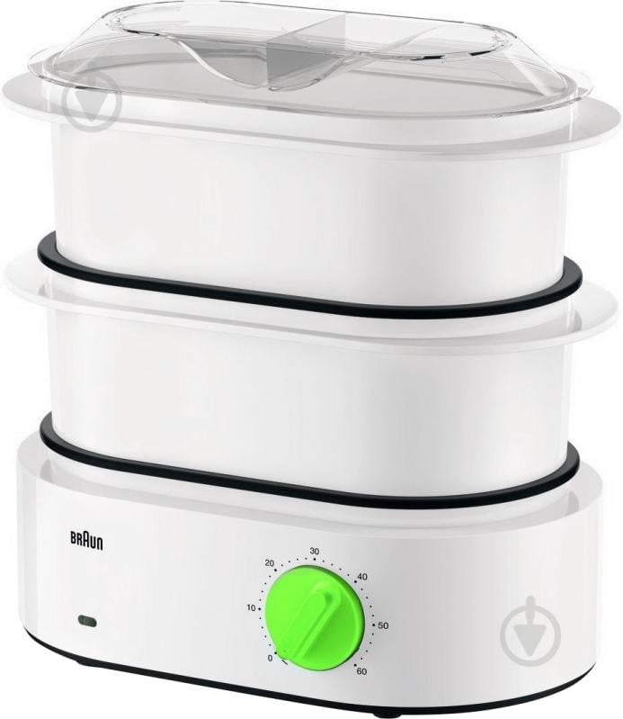 Пароварка Braun FS 3000 white - фото 2