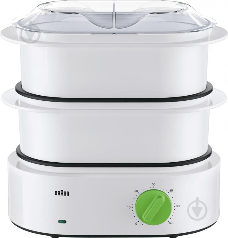 Пароварка Braun FS 3000 white - фото 1