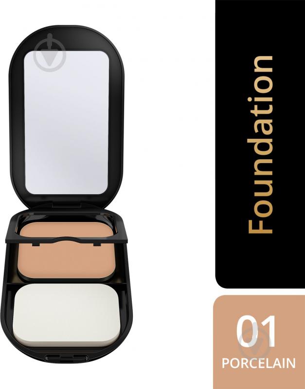 Пудра компактна Max Factor FACEFINITY SPF 20 (01) Porcelain 10 г - фото 3