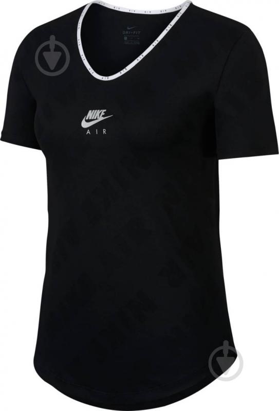 Футболка Nike W NK AIR TOP SS CJ2064-010 р.XL черный - фото 1
