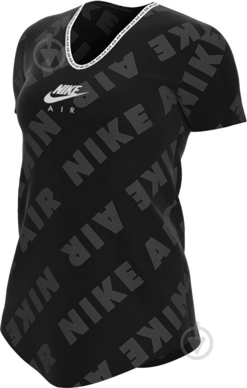 Футболка Nike W NK AIR TOP SS CJ2064-010 р.XL черный - фото 3