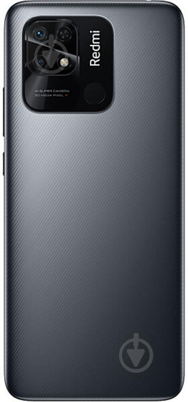 Смартфон Xiaomi Redmi 10C 4/64GB graphite gray (942511) - фото 3