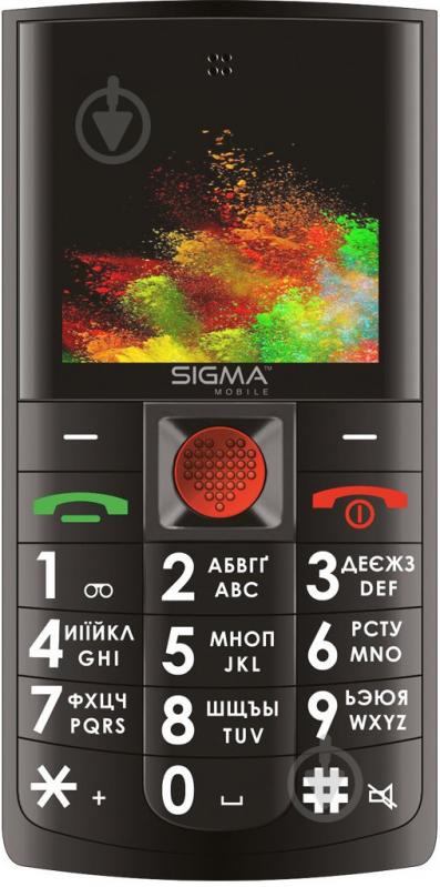 Мобильный телефон Sigma mobile Comfort 50 Solo black - фото 1