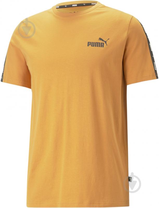 Футболка Puma PUMA ESS+ Tape TEE 84738289 р.3XL жовтий - фото 1