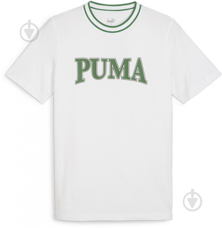 Футболка Puma SQUAD BIG GRAPHIC TEE 67896753 р.M белый - фото 1