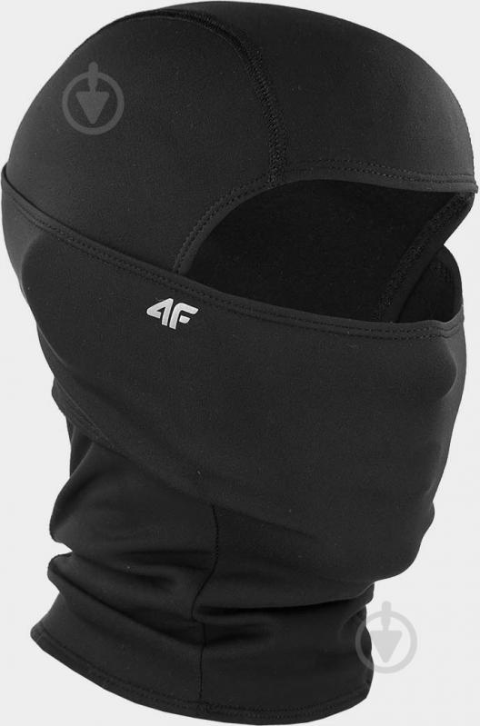 Балаклава 4F BALACLAVA KOMU003 H4Z22-KOMU003-20S р.L-XL чорний - фото 2