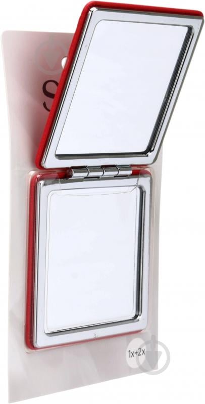 Зеркало косметическое Sensio Biface красное LTZ26-01 - фото 2
