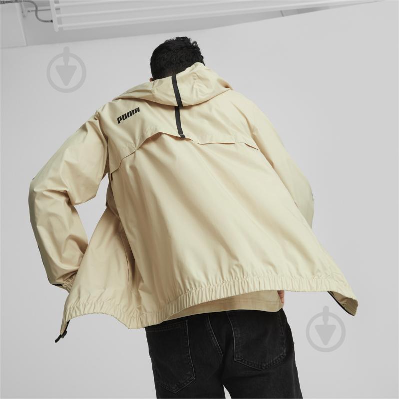 Ветровка мужская демисезонная Puma ESS+ TAPE WINDBREAKER 84747788 р.S бежевая - фото 4 Ветровка мужская демисезонная Puma ESS+ TAPE WINDBREAKER 84747788 р.S бежевая - фото 4