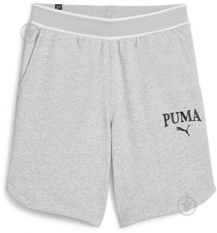 Шорти Puma SQUAD SHORTS 9'' TR 67897504 р. M сірий - фото 1